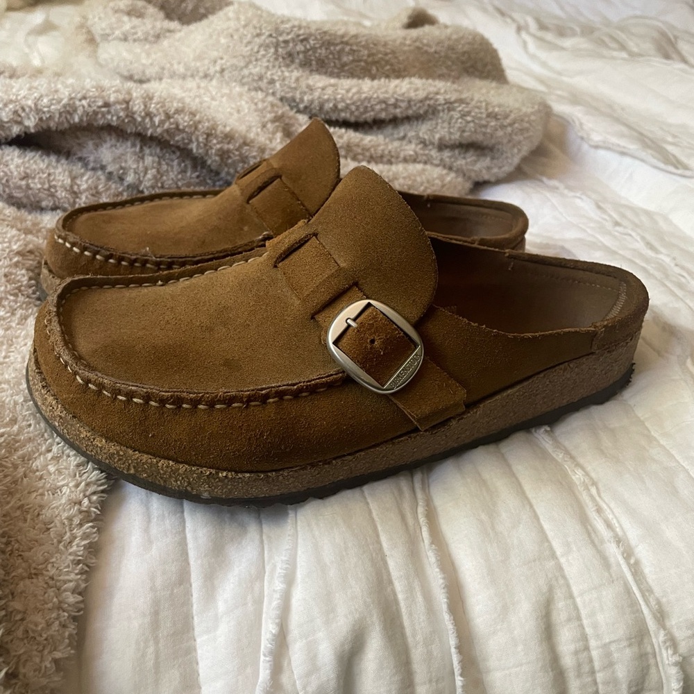 Birkenstock Buckley Suede Leather- Tea